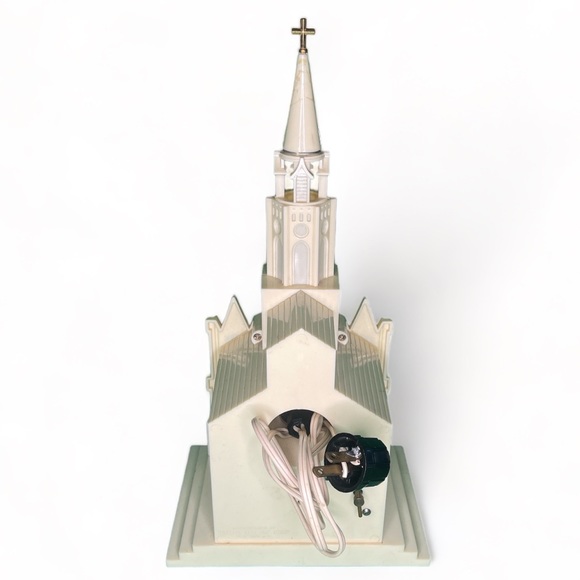 MAKE AN OFFER!! Vintage HTF Paramount Holiday Musical Cathedral - Picture 3 of 4